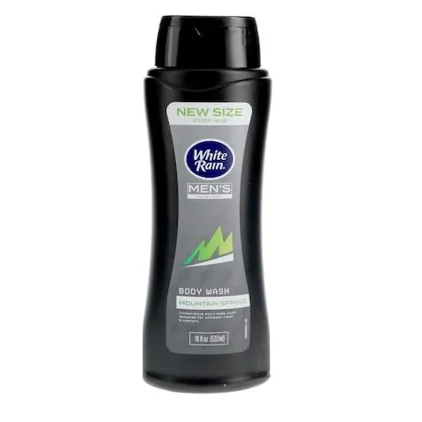White Rain Men’s Body Wash - Mountain Spring, 18 oz.