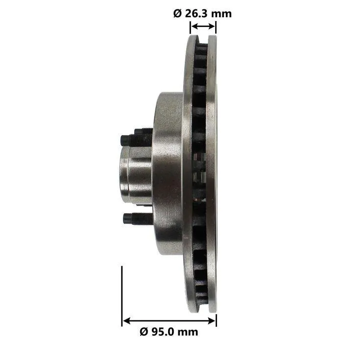 Duralast Disc Brake Rotor and Hub Assembly 5464