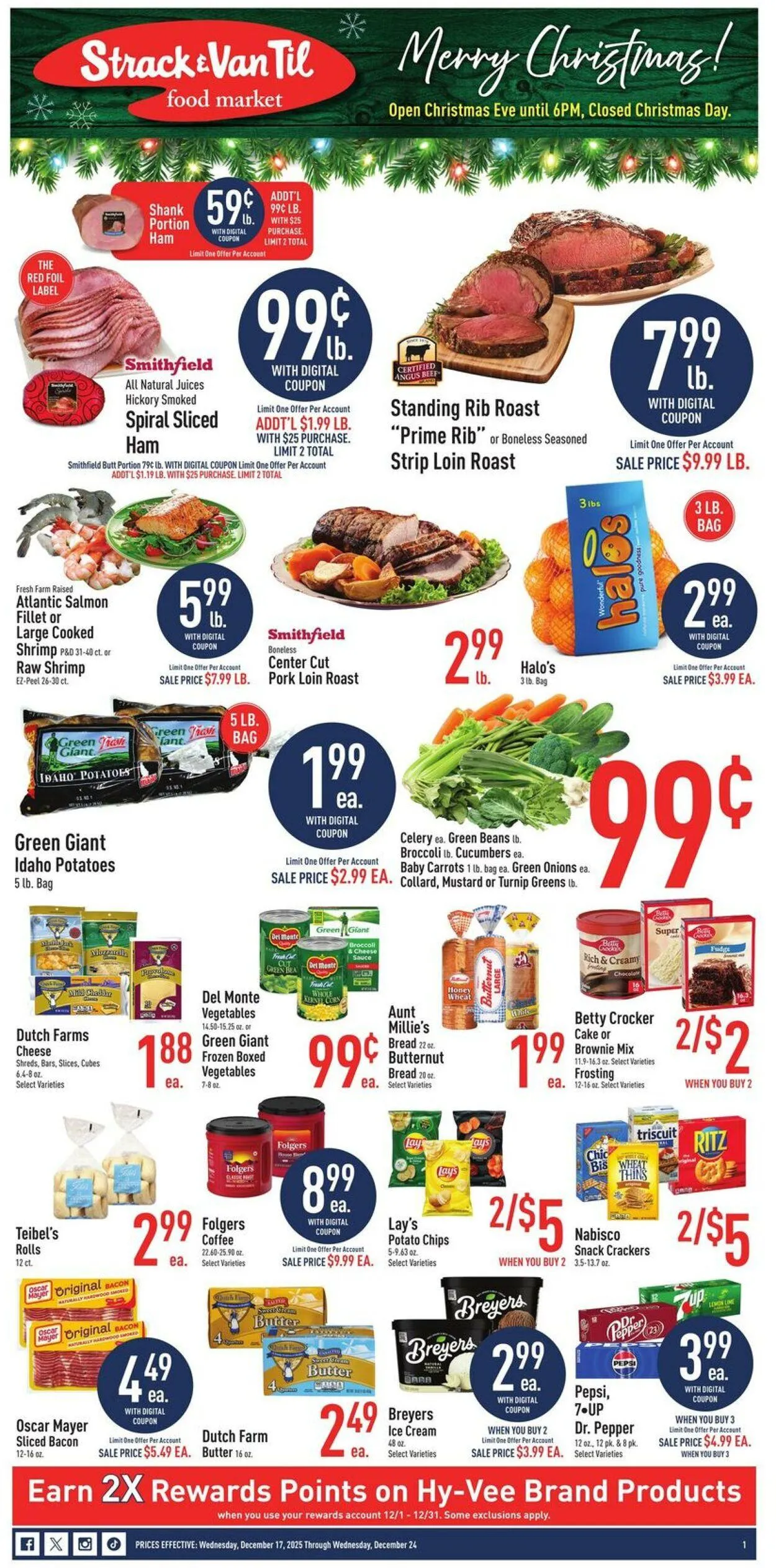 Catálogo de Strack & Van Til Current weekly ad 17 de diciembre al 24 de diciembre 2025 - Página 1