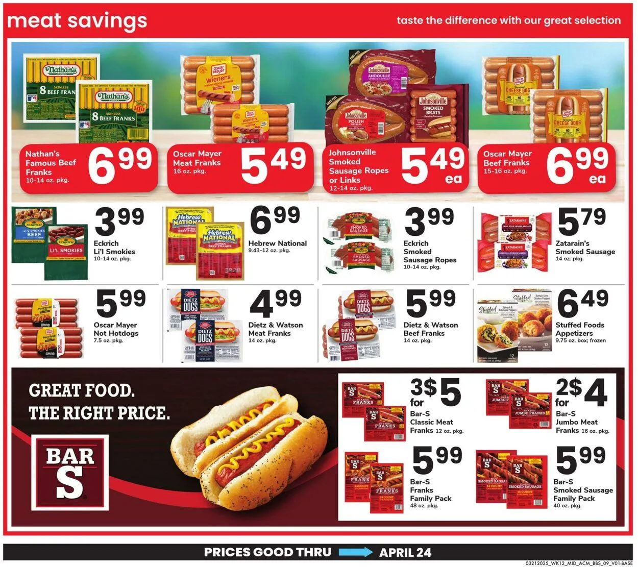 Catálogo de Acme Current weekly ad 21 de marzo al 24 de abril 2025 - Página 9