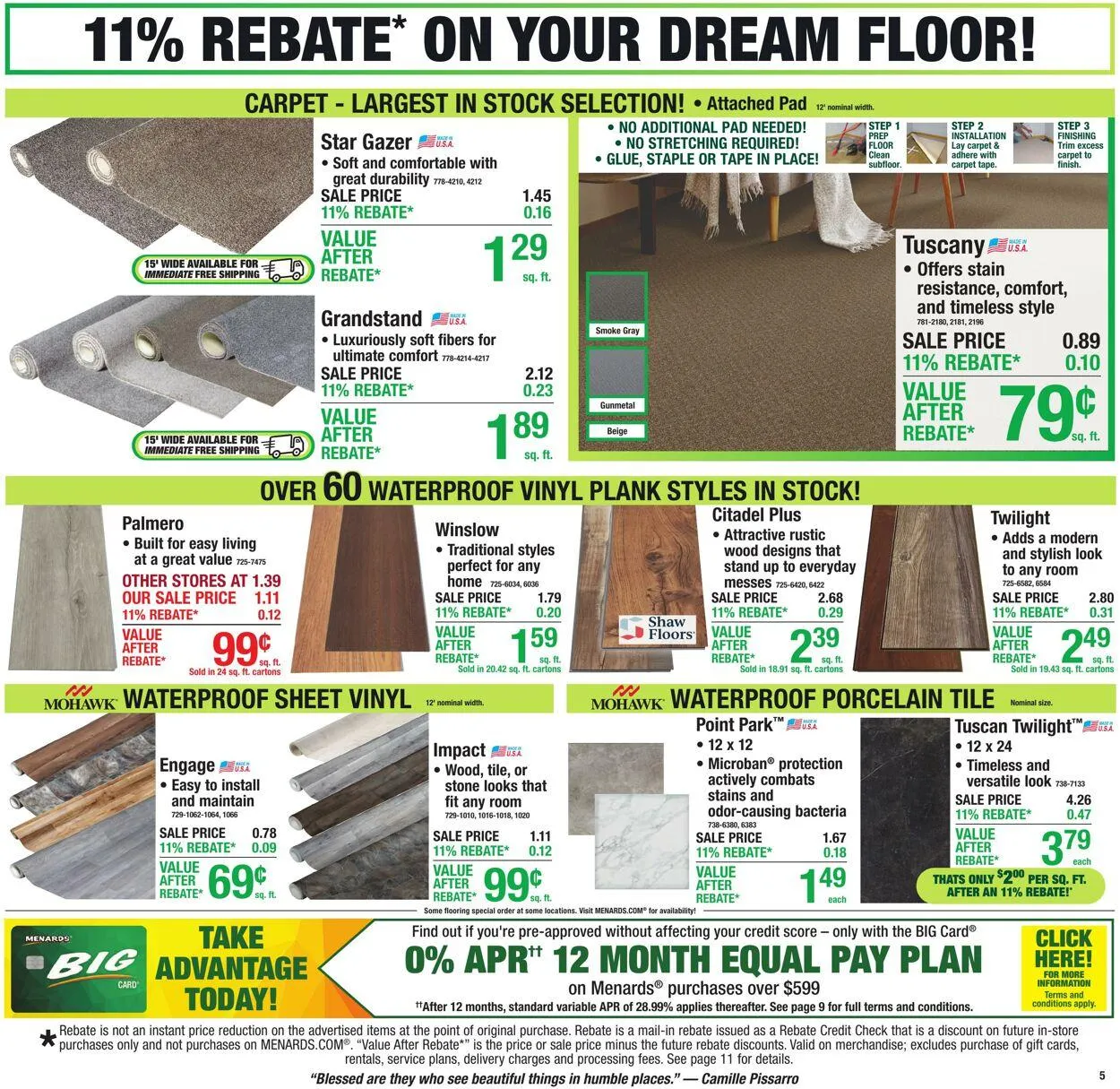 Catálogo de Menards Current weekly ad 7 de octubre al 18 de octubre 2026 - Página 1