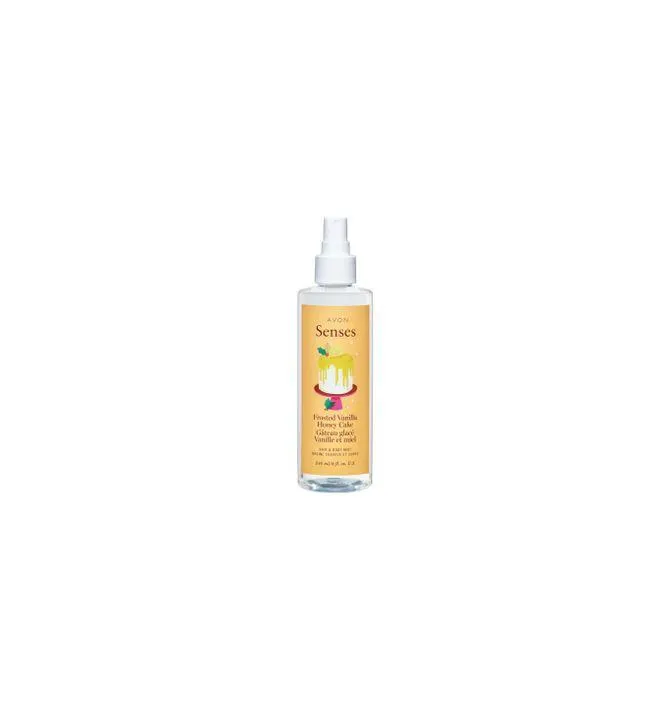 Senses Frosted Vanilla Honey Cake Hair and Body Mist