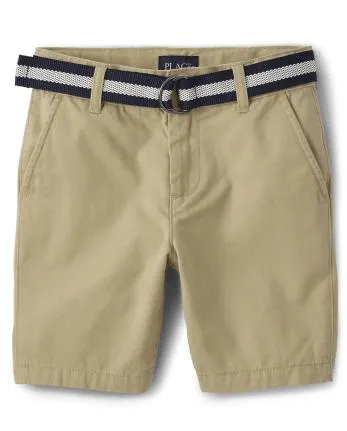 Shorts chinos con cinturón para niños - java hill