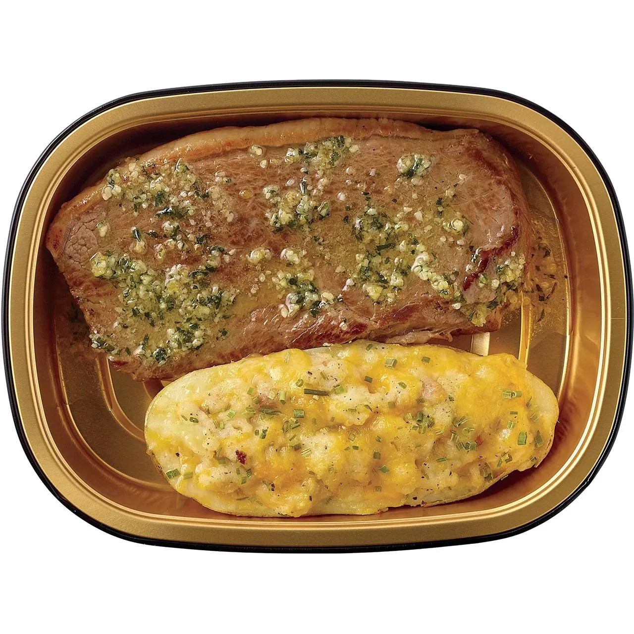 Meal Simple by H‑E‑B Beef Petite Sirloin Steak & Loaded Potato Boat