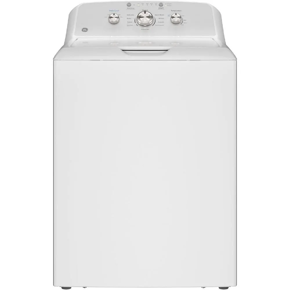 GE Appliances GTW385ASWWS 4.3 cu. ft. Capacity Washer with Stainless Steel Basket,Cold Plus and Water Level Control - White