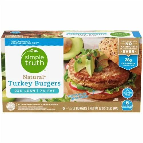 Simple Truth® Natural Turkey Burgers