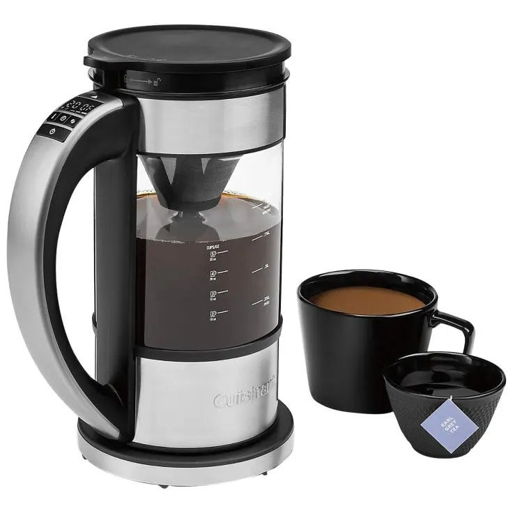 Cuisinart 5 Tazas Hervidor Eléctrico Programable y Percolador