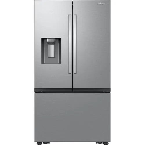 31 CuFt 3-Door French Door Refrigerator in Stainless Steel with Four Types of Ice