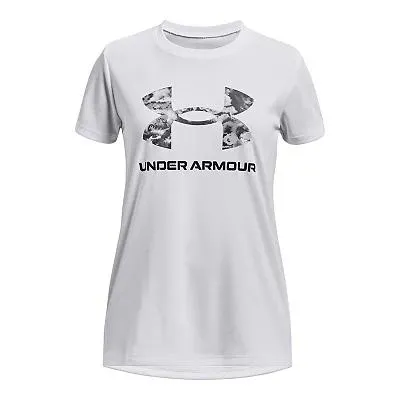 Girls 7-20 Under Armour Tech™ Print Big Logo Tee