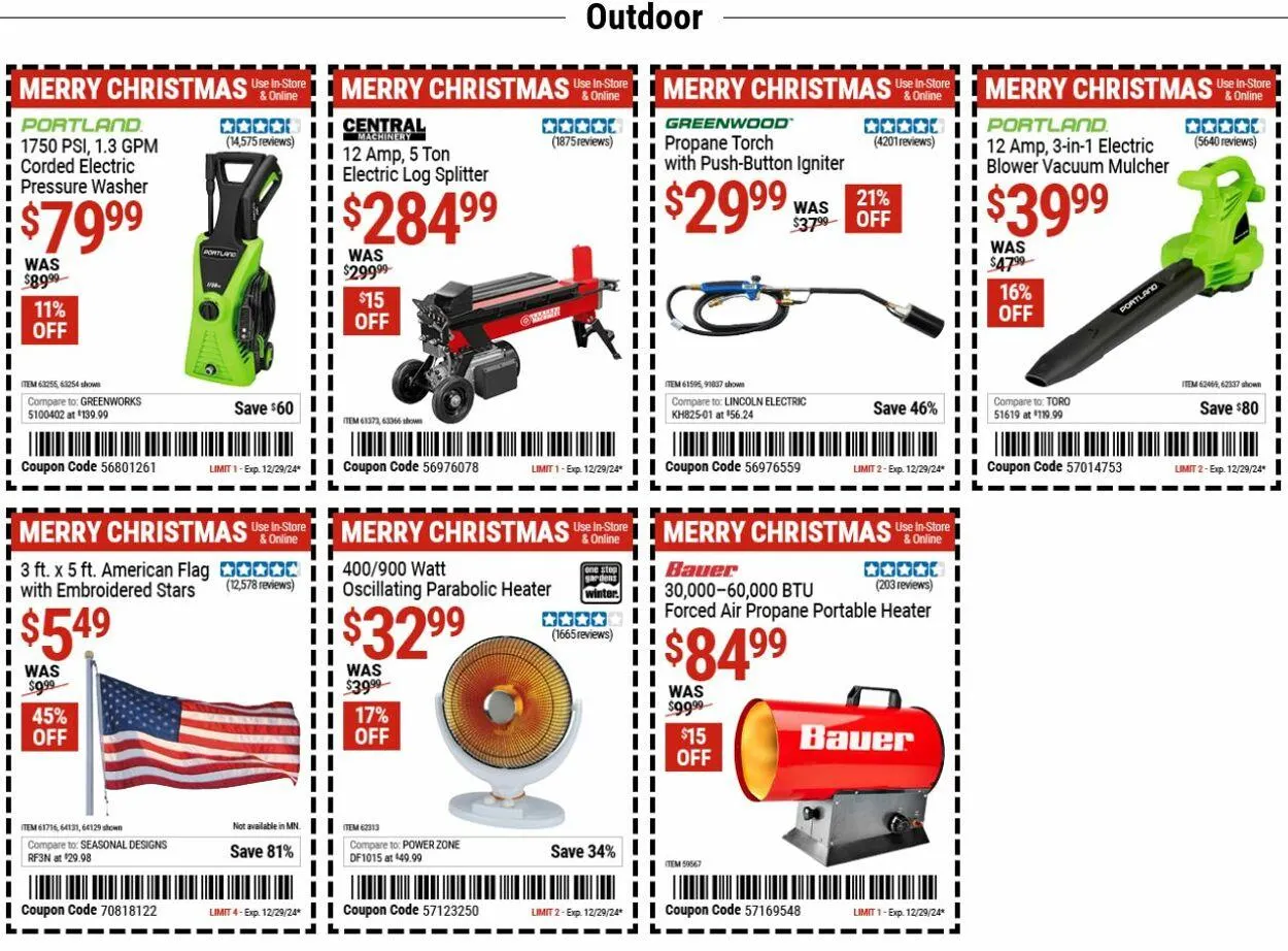 Catálogo de Harbor Freight Current weekly ad 16 de diciembre al 25 de diciembre 2024 - Página 9