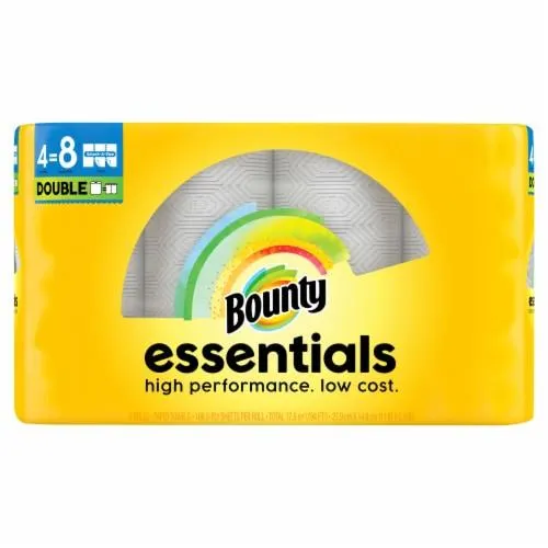 Bounty Essentials Paper Towel 2 Ply Select-A-Size Roll White