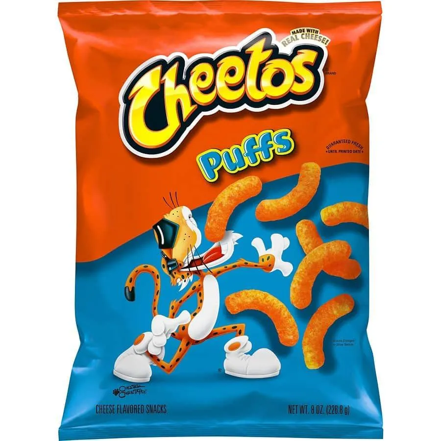 Cheetos Jumbo Puffs Cheese Flavored Snacks, 8.0 OZ
