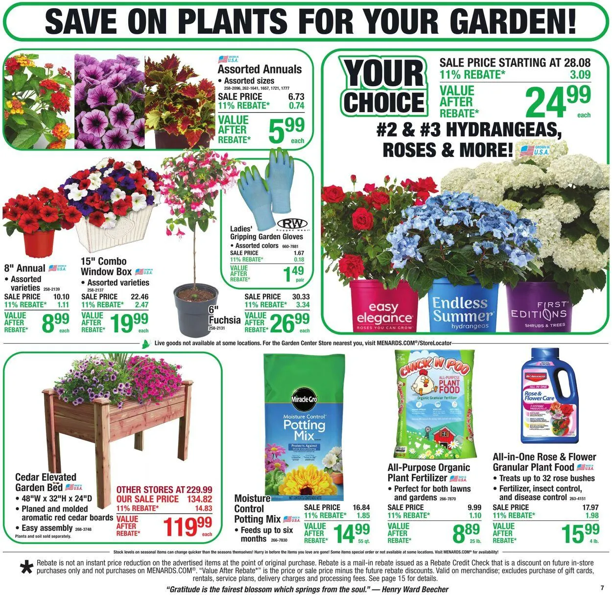 Catálogo de Menards Current weekly ad 20 de mayo al 31 de mayo 2026 - Página 1