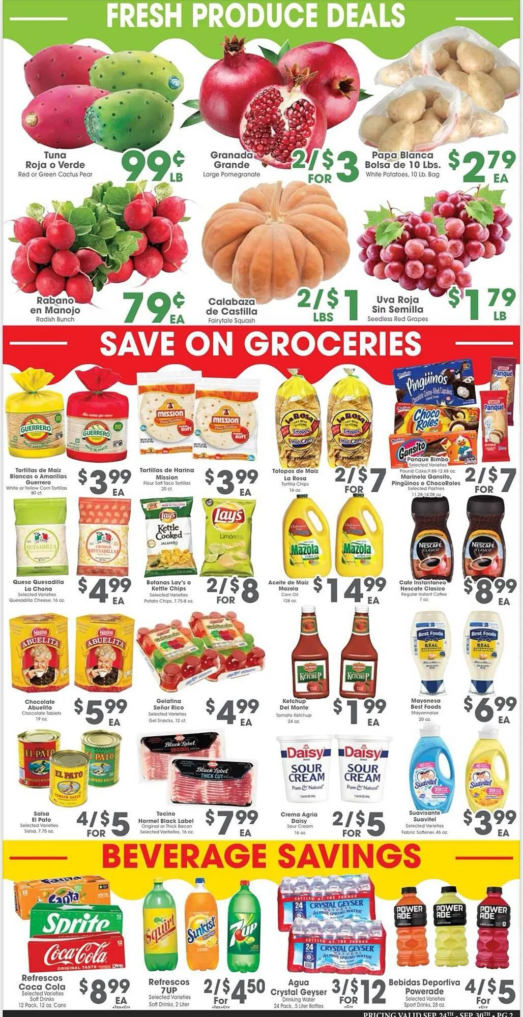 Catálogo de Arteagas Food Center weekly ad 24 de septiembre al 30 de septiembre 2025 - Página 2