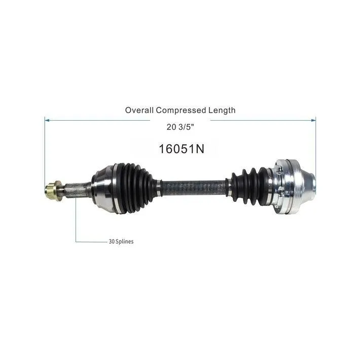Duralast Gold CV Axle Assembly 16051N