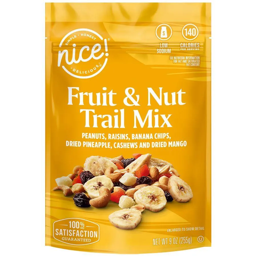 Nice! Trail Mix Fruit & Nut, 9.0 oz