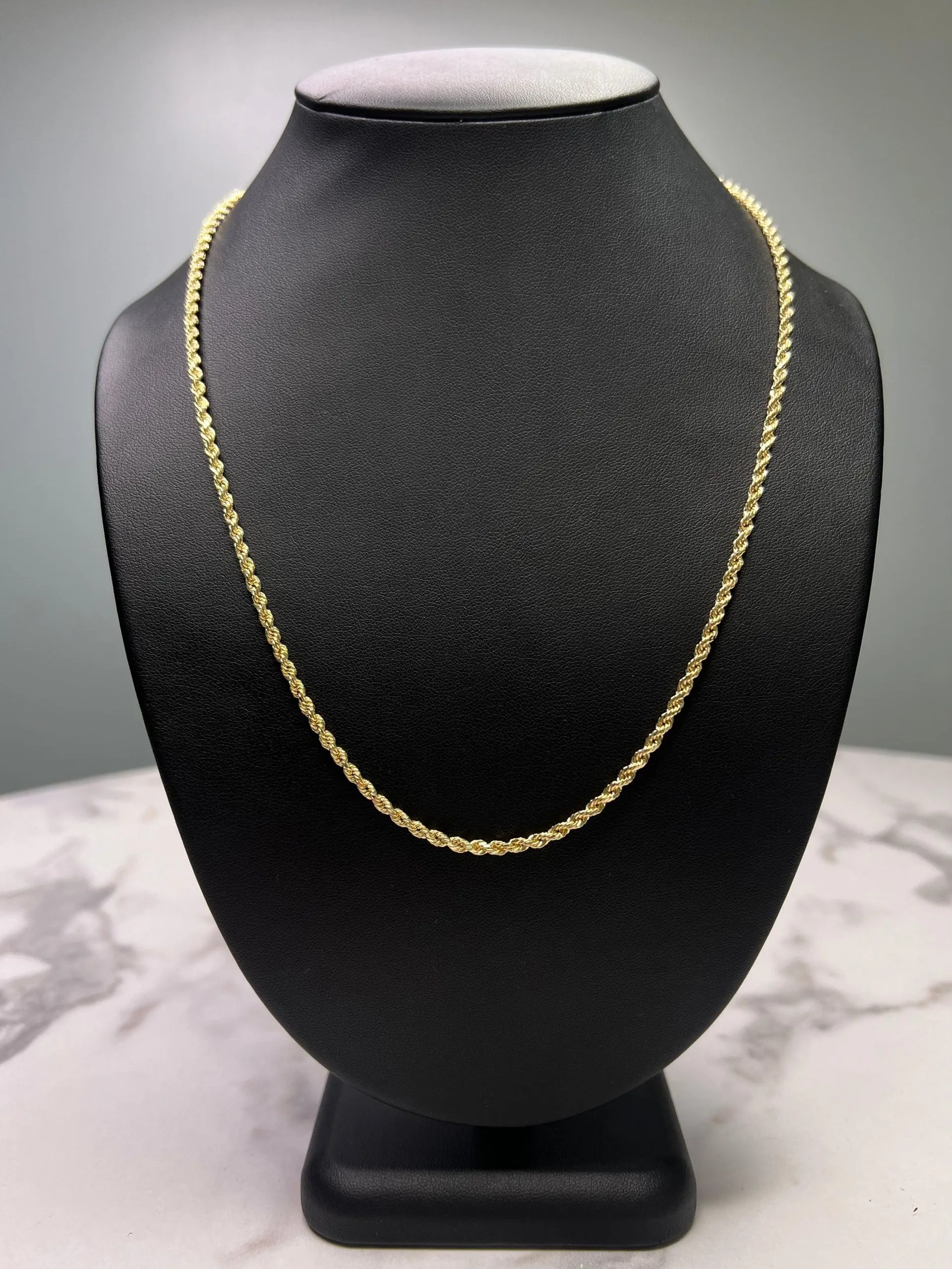 14K Semi-Solid Chain