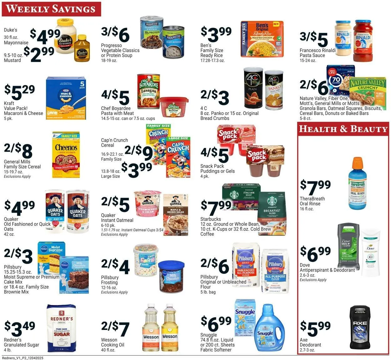 Catálogo de Redner’s Warehouse Market Current weekly ad 4 de diciembre al 10 de diciembre 2025 - Página 2