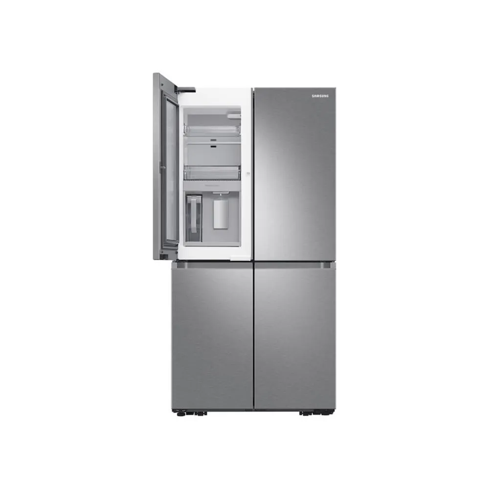 Samsung RF23A9671SR/AA 23 cu. ft. Smart Counter Depth 4-Door Flex Refrigerator with Beverage Center and Dual Ice Maker Stainless Steel