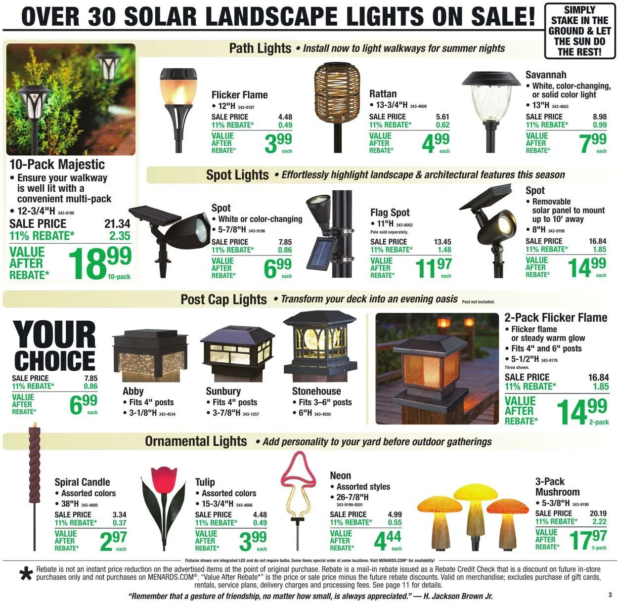 Catálogo de Menards Current weekly ad 1 de julio al 12 de julio 2026 - Página 1