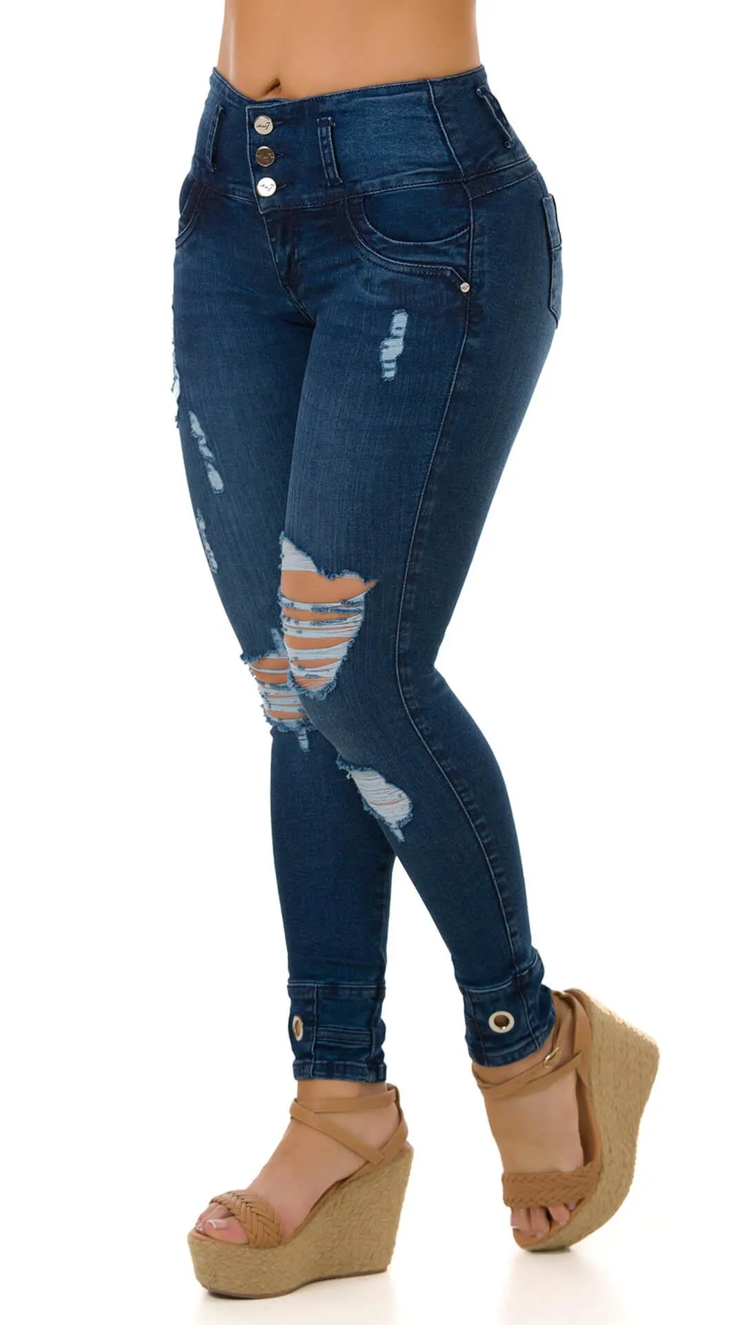 Goddard Jeans Levantacola Bota Tobillero 40365DPAT-B