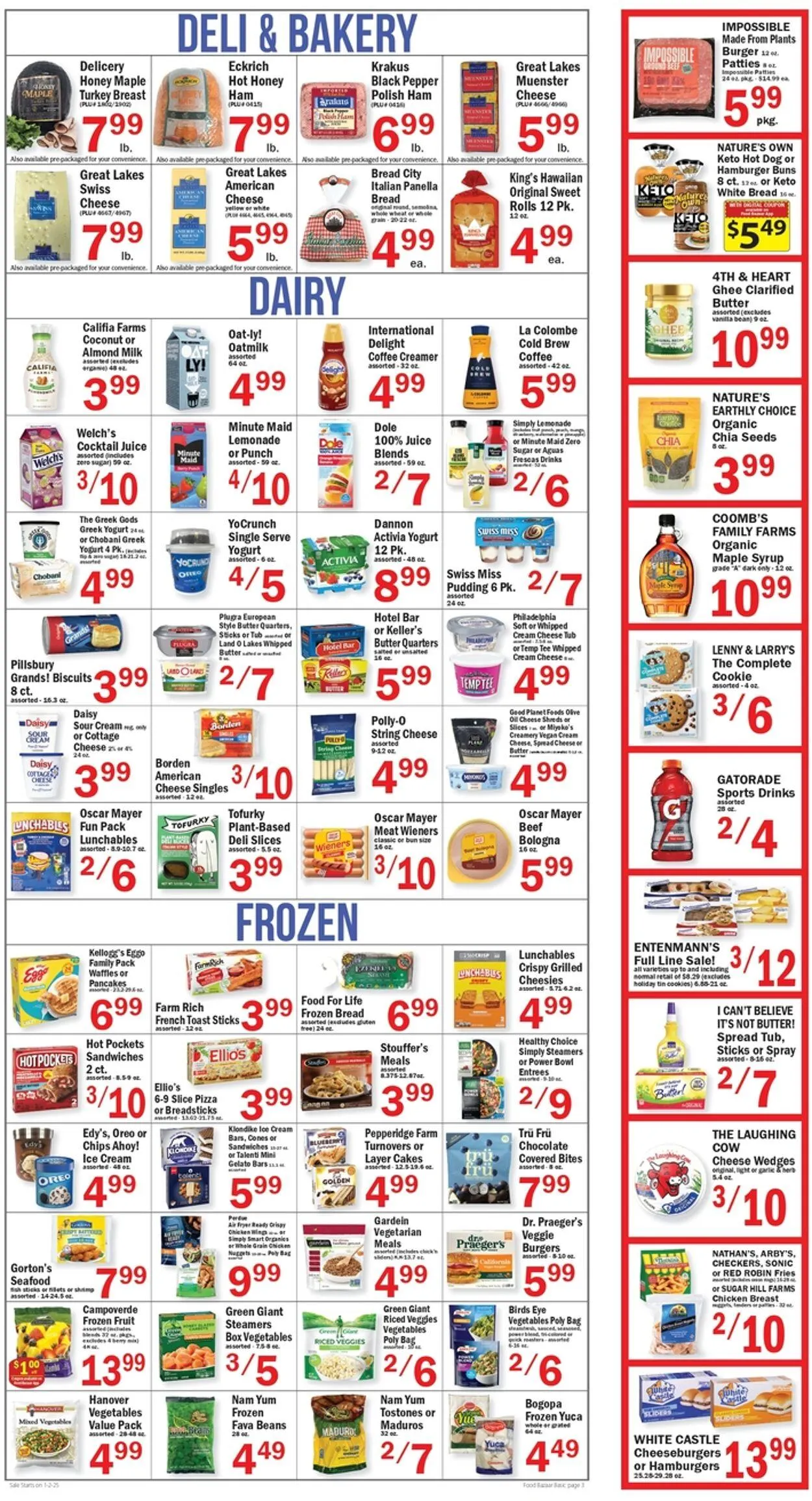 Catálogo de Food Bazaar Current weekly ad 2 de enero al 8 de enero 2025 - Página 3