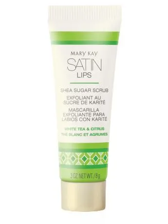 White Tea & Citrus Satin Lips® Shea Sugar Scrub