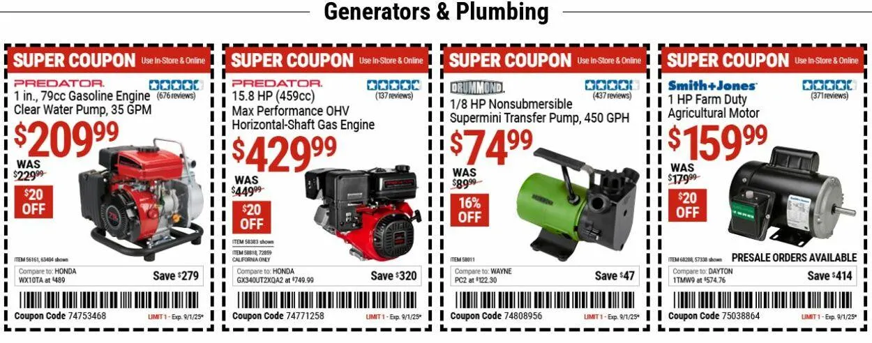 Weekly ad Harbor Freight from August 25 to September 3 2025 - Page 3