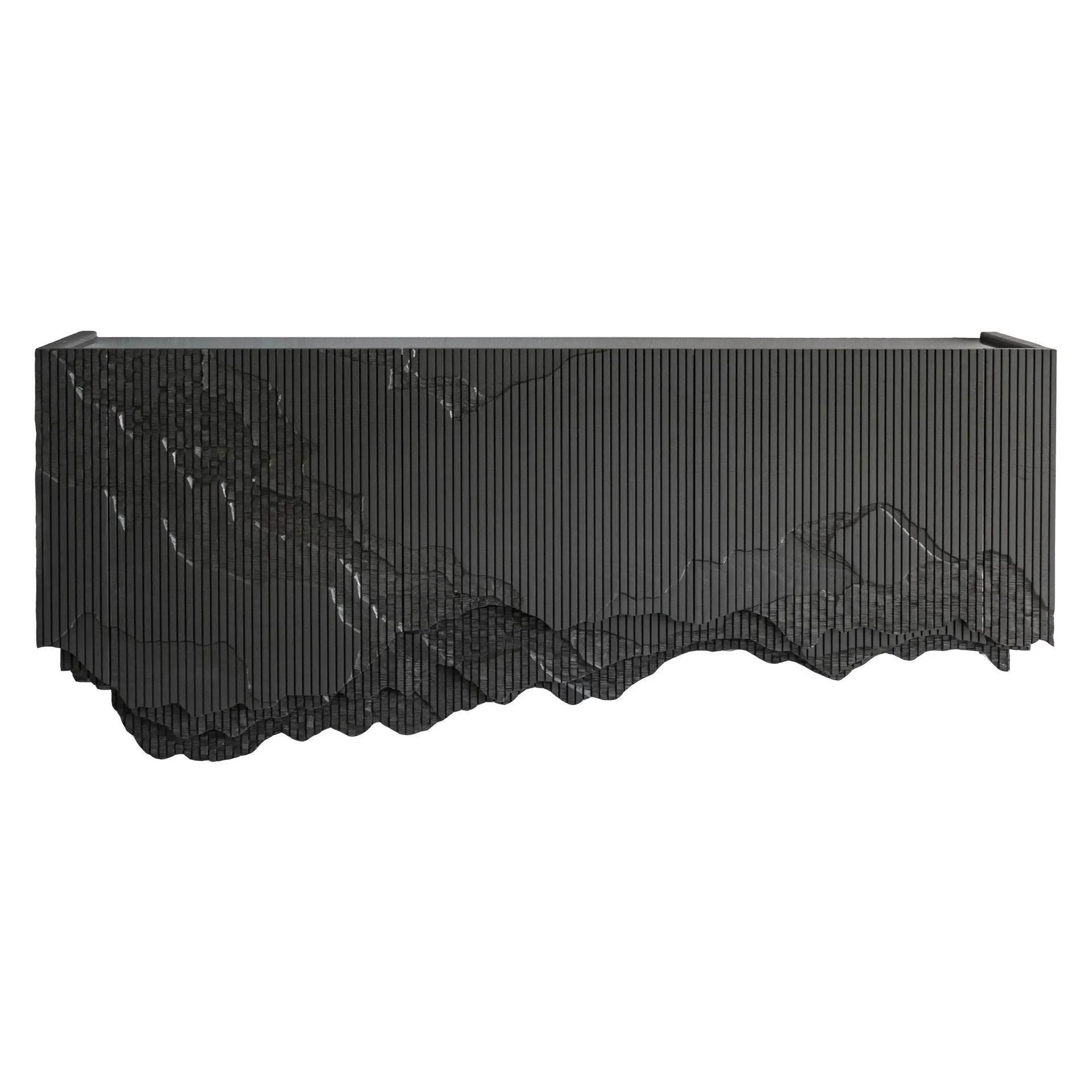 Consola flotante Ledge (61") en negro de Simon Johns