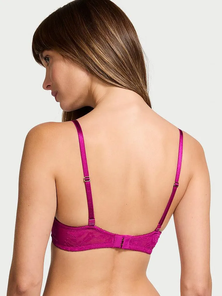 Bombshell Rose Lace Add-2-Cups Push-Up Bra