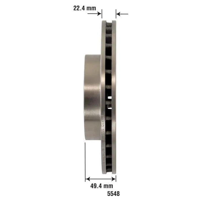 Duralast Disc Brake Rotor 5548