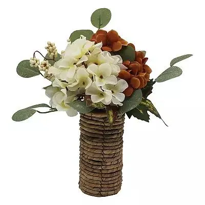 Hydrangea And Eucalyptus Stack Arraignment