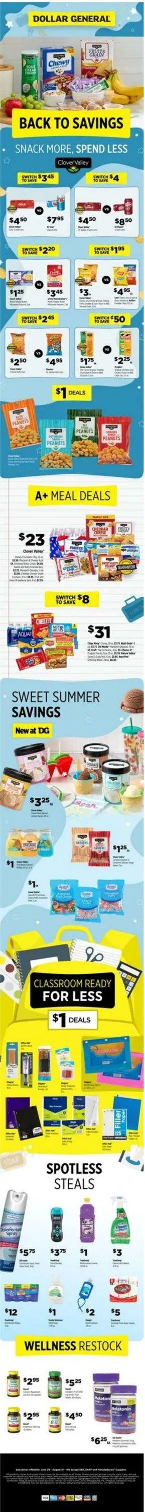 Dollar General Current weekly ad - 1