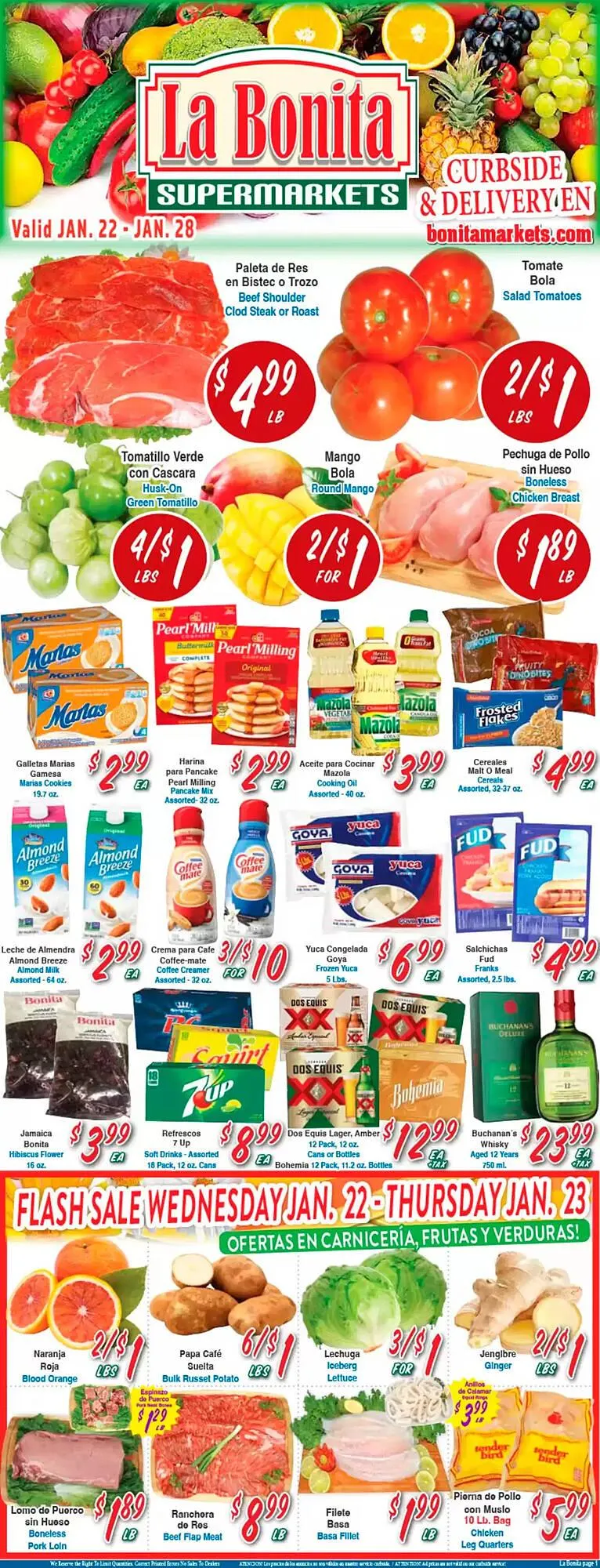 La Bonita Supermarkets Weekly Ad - 1