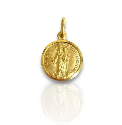 Virgen Milagrosa - 18k Yellow Gold / 17mm
