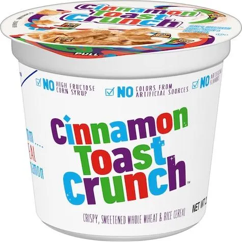 Cinnamon Toast Crunch Cereal Cup, 2 oz.