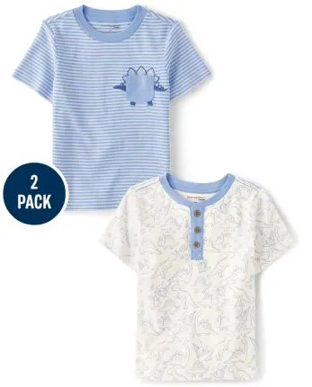 Boys Dino Top 2-Pack - Homegrown by Gymboree - multi clr