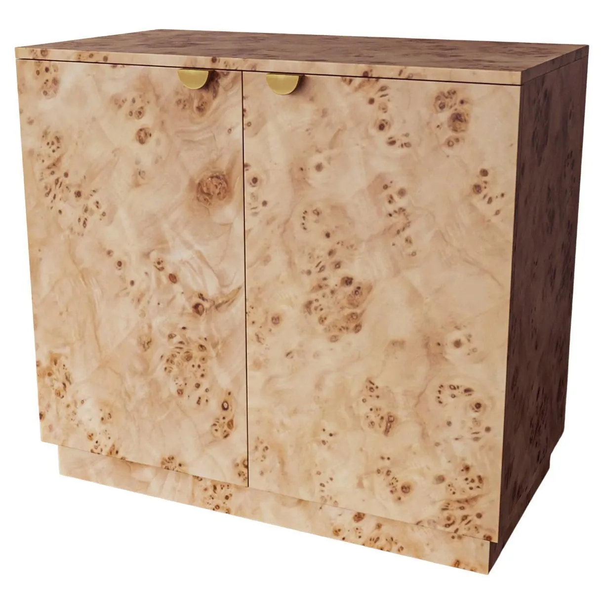 "Avenir" Armario Minimalista de Mappa Burl Natural de Christiane Lemieux