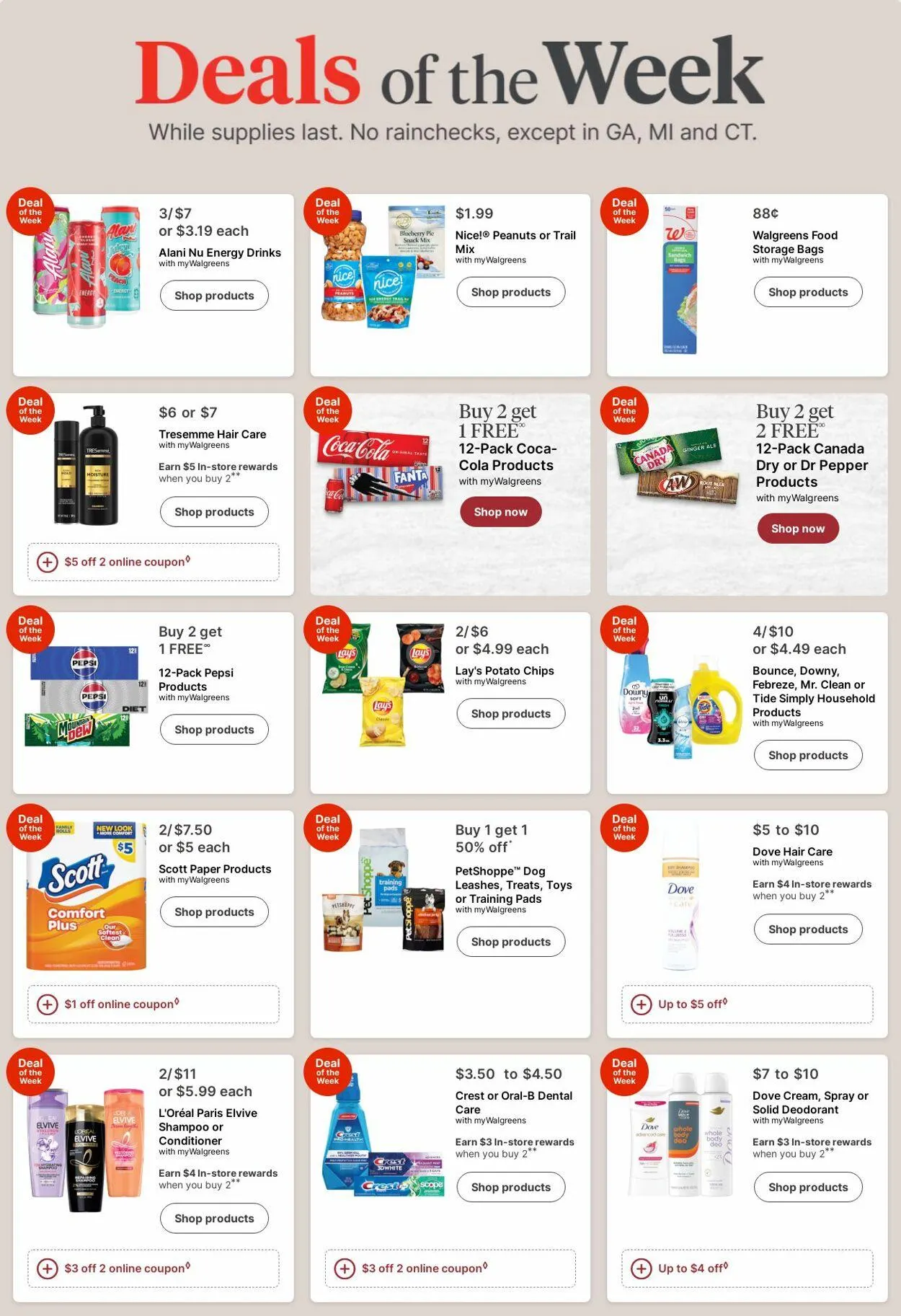 Catálogo de Walgreens Current weekly ad 13 de octubre al 22 de octubre 2025 - Página 1