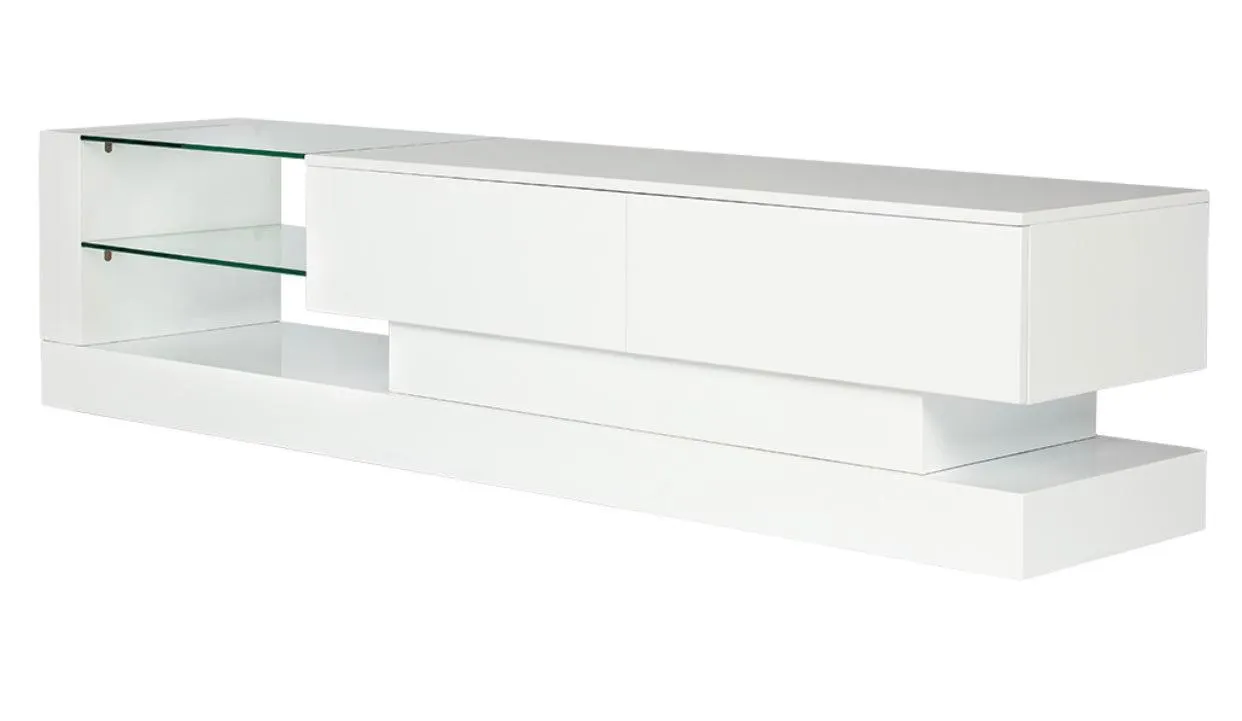 Bianca TV Stand White 71”