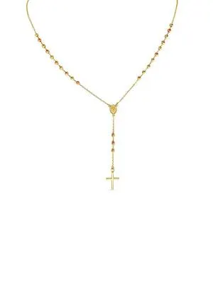 Rosary Style - Yellow Gold 18kt / 16 inches
