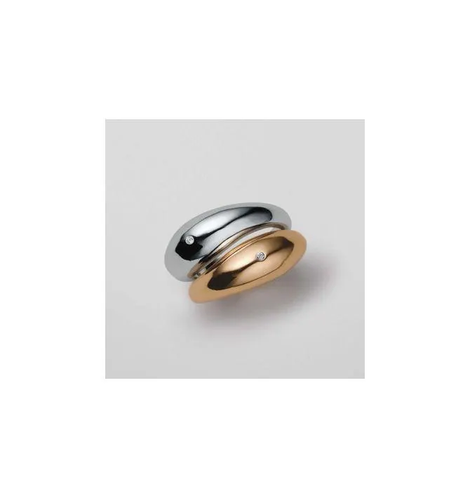 Two-Tone Fusion Ring Set