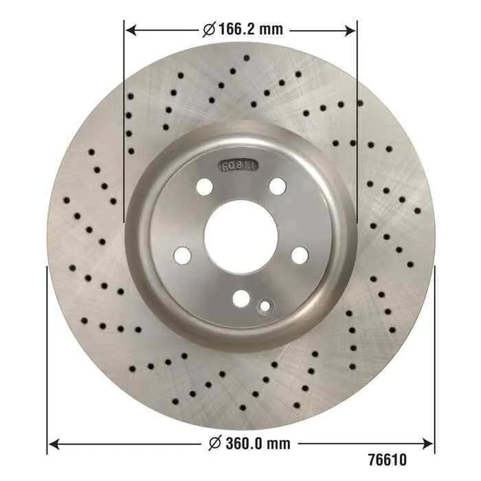Duralast Disc Brake Rotor 76610