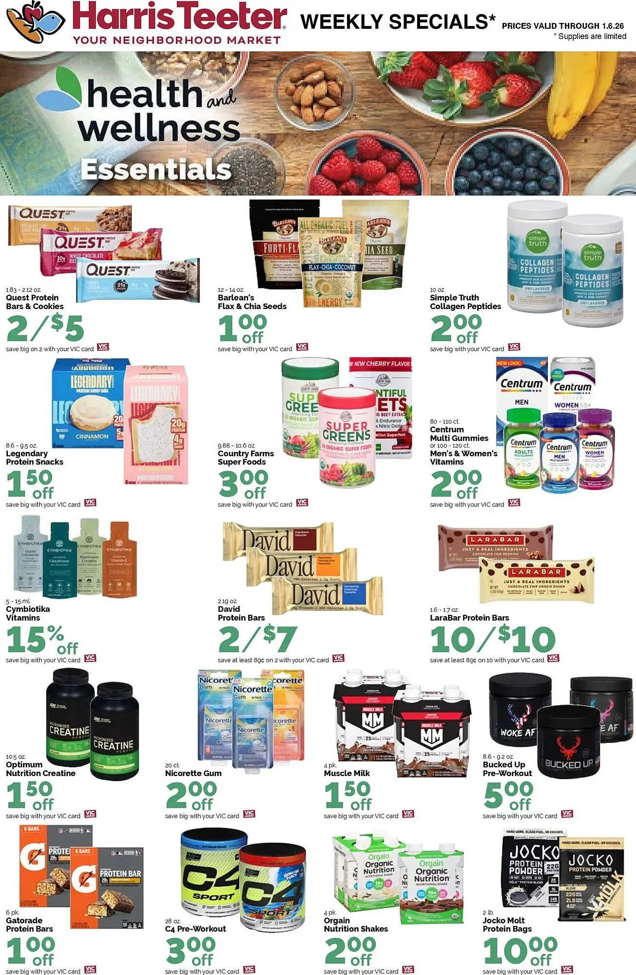 Catálogo de Harris Teeter weekly ad 31 de diciembre al 6 de enero 2026 - Página 14
