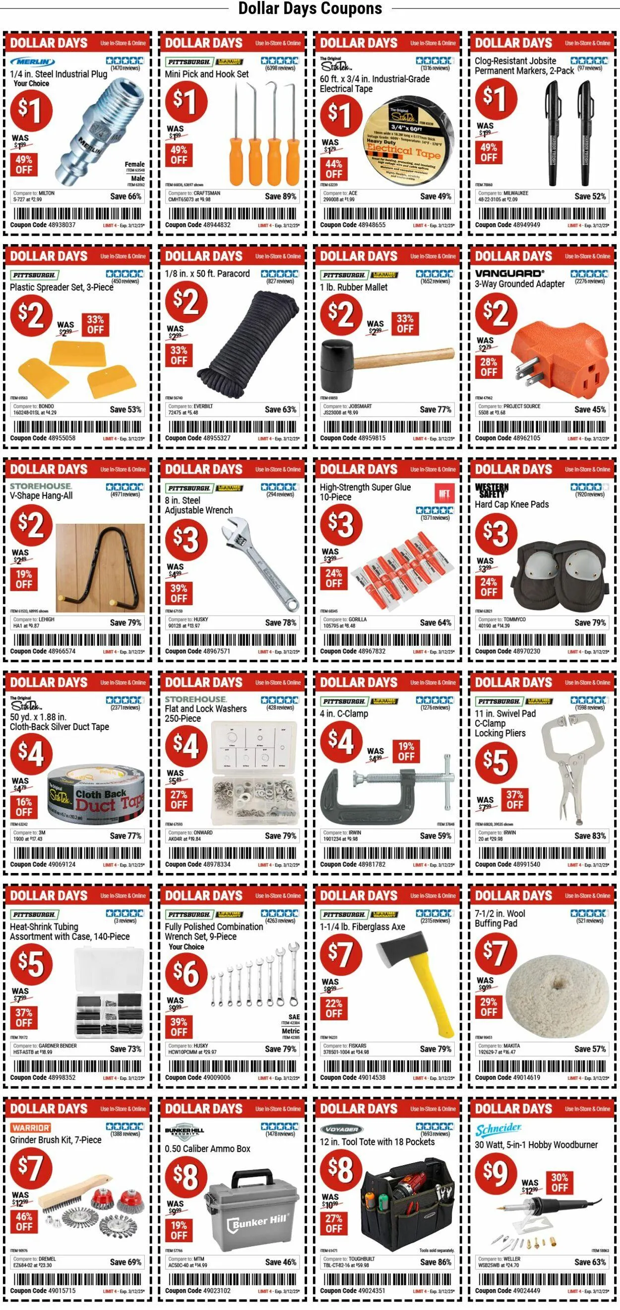 Harbor Freight Current weekly ad - 1