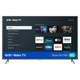 onn 65” Class 4K UHD (2160P) LED Roku Smart Television HDR (100012587)