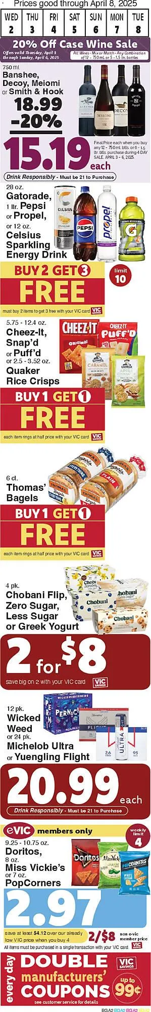 Catálogo de Harris Teeter Weekly Ad 2 de abril al 8 de abril 2025 - Página 2