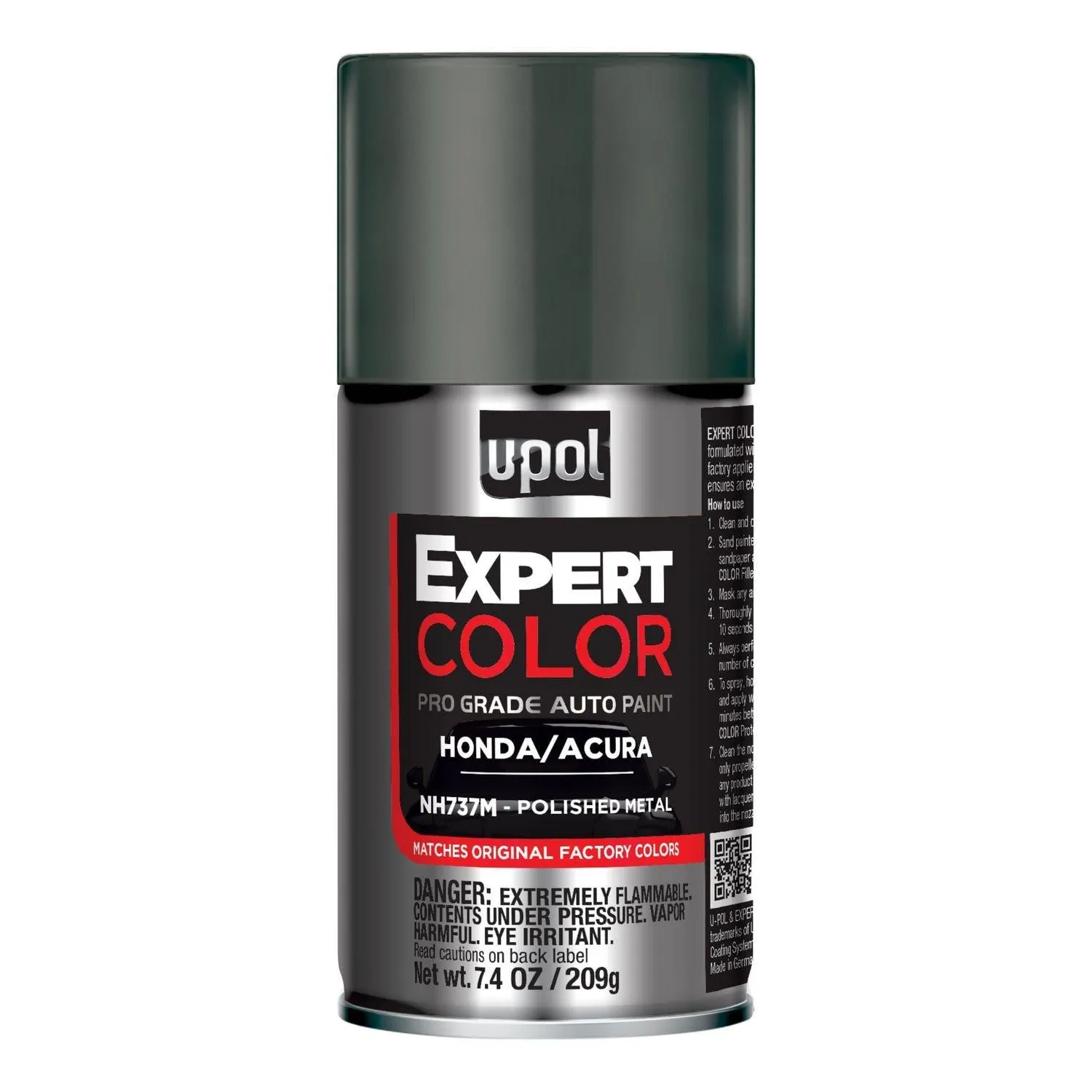 U-POL Expert Color Touch Up Paint Polished Metal Paint Code NH737M