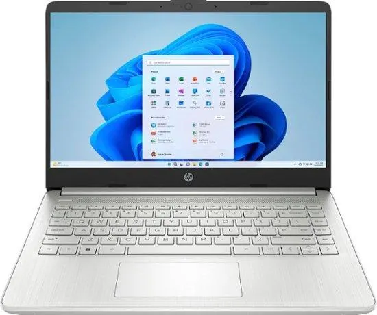 HP - 14" Laptop - Intel Pentium Silver - 4GB Memory - 128GB SSD - Natural Silver