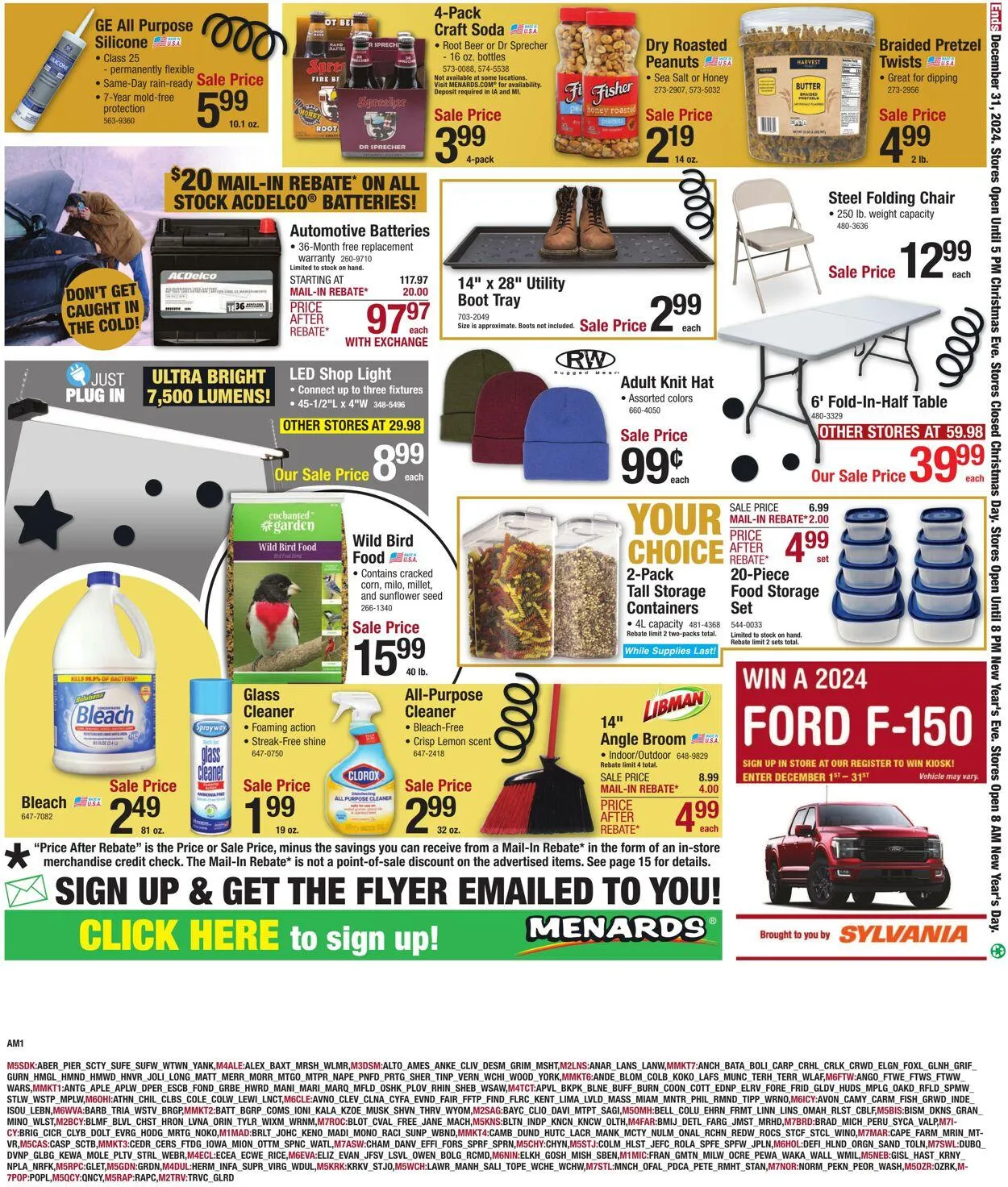 Catálogo de Menards Current weekly ad 18 de diciembre al 31 de diciembre 2024 - Página 23